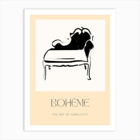 Boheme The Of Simplicity Art Print