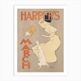 Harper's March, Edward Penfield Art Print