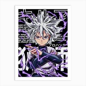 Hunter X Hunter Anime Poster 1 Art Print