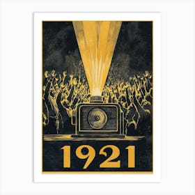 Aihrgdesign A Vintage Poster Celebrating The First Radio Spor 764802b6 B625 4af6 9d2b Bfaa115ec0b4 2 Art Print