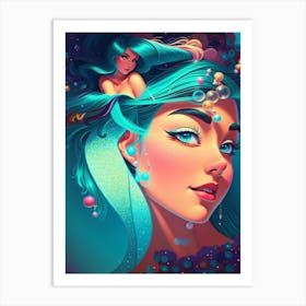 Mermaid 24 Art Print