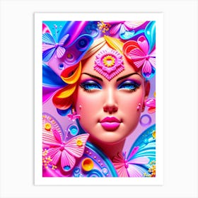 Psychedelic Art 53 Art Print