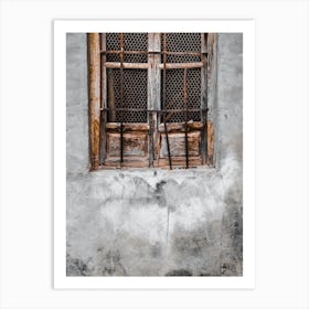 The Rusting Window Art Print