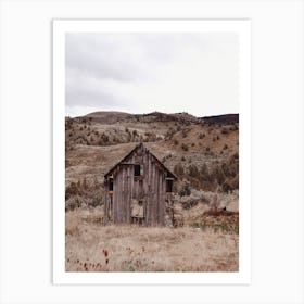 Gnarly Ranch Cabin Art Print