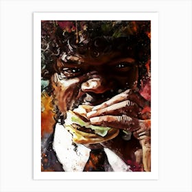 John Wayne pulp fiction movies Art Print