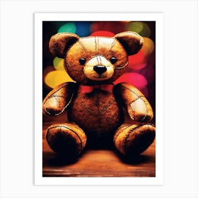 Teddy Bear 2 Art Print