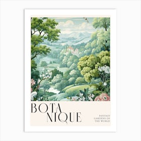 Botanique Fantasy Gardens Of The World 28 Art Print