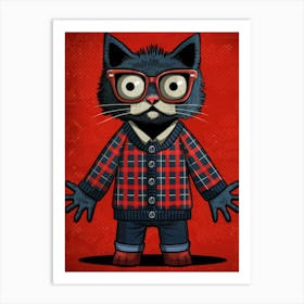 Kitty Cat 13 Art Print