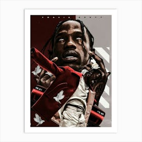 Travis Scott 13 Art Print