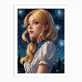 Alice In Wonderland 2 Art Print