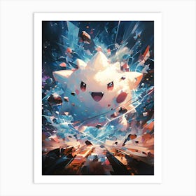 Togepi Pokemon Art Print