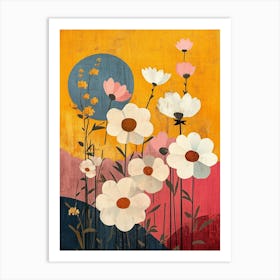 Flowers In The Meadow Art Print