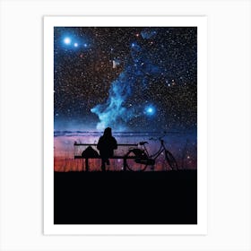 Waiting Universe Art Print