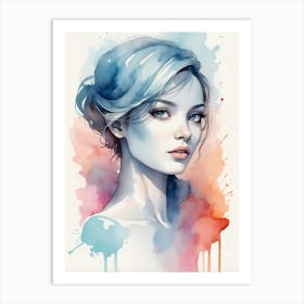 Watercolor Painting 42 Art Print