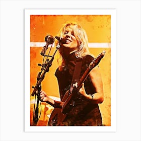 Ellie Rowsell 14 Art Print