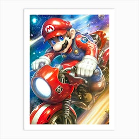 Mario Bros 2 Art Print