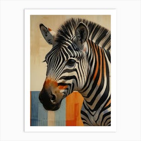 Zebra Art Print