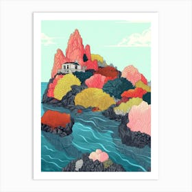 Island Of Coral Reefs Art Print