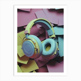 Headphones 2 Art Print