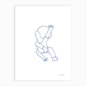 Contortionists Bodies 3 Art Print