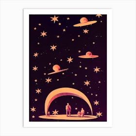 A Galactic Dream Art Print