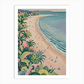 Tropical Beach no2 Art Print