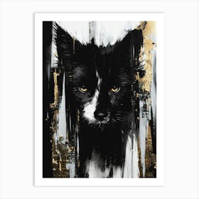 Black Cat 72 Art Print