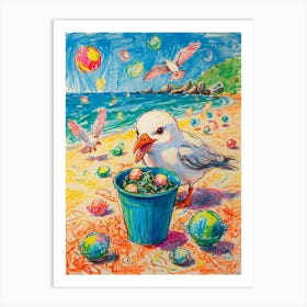 Easter Bird Art Print