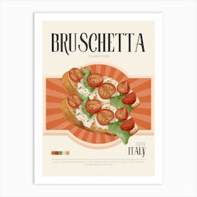 Bruschetta 1 Art Print