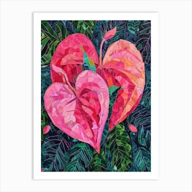 Heart Of Hibiscus Art Print