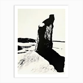 'The Rock' Art Print