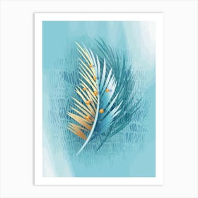 Palm Leaf 2 Art Print