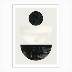 Dumaguete Stone Park Bauhaus Minimalist Art Print