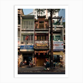 Vietnamese Architecture In Saigon Art Print