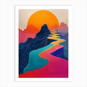 'Sunrise' 88 Art Print