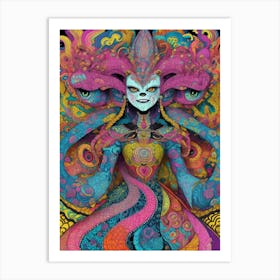 Psychedelic Art 1 Art Print