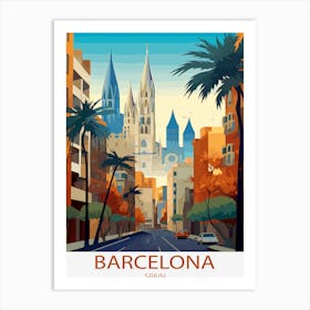 Barcelona Spain Art Print