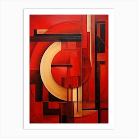 Avant Garde Abstract 62 Art Print