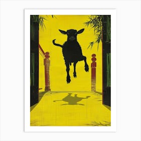 Chinese Goat Art Print