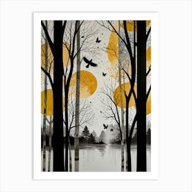 Birds In The Trees 1 Póster