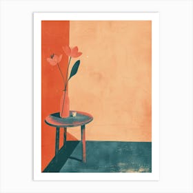 Vase Of Flowers 4 Art Print