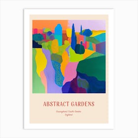 Colourful Gardens Sissinghurst Castle Garden England 3 Red Poster Art Print