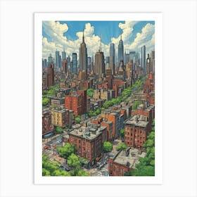 New York City 7 Art Print