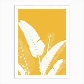 Banana Leaves 25 Art Print