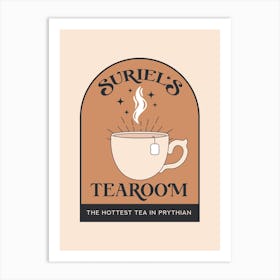 Suriel's Tearroom ACOTAR Art Print