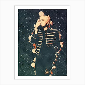 Gerard Way Live Concert My Chemical Romance 1 Art Print