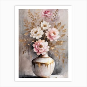 Flowers In A Vase 27 Art Print