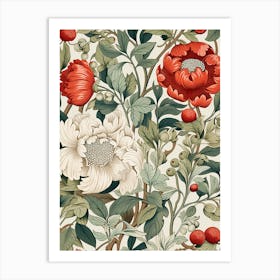 Floral Pattern 7 Art Print