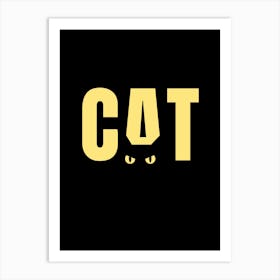 Cat cat Art Print