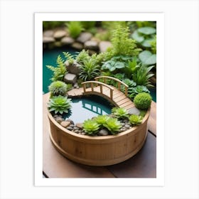 Miniature Garden 1 Art Print